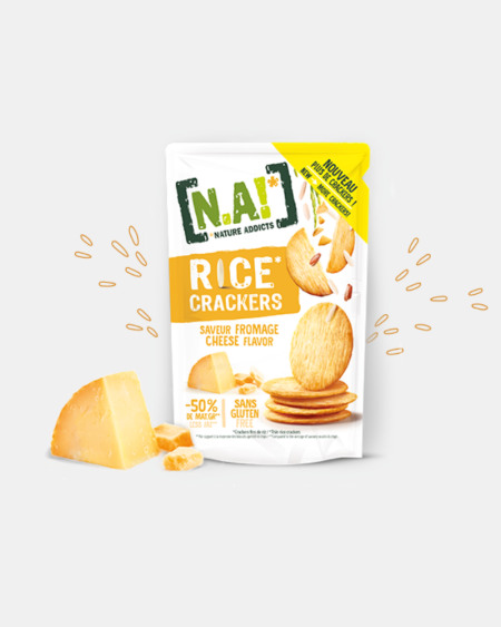 Rice Crackers 85g - Fromage  | 12 Box – Nature Addicts