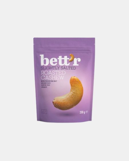 Noix de Cajou Grillées Salées, Bio 200 Gr | 6 Box – Bett'r