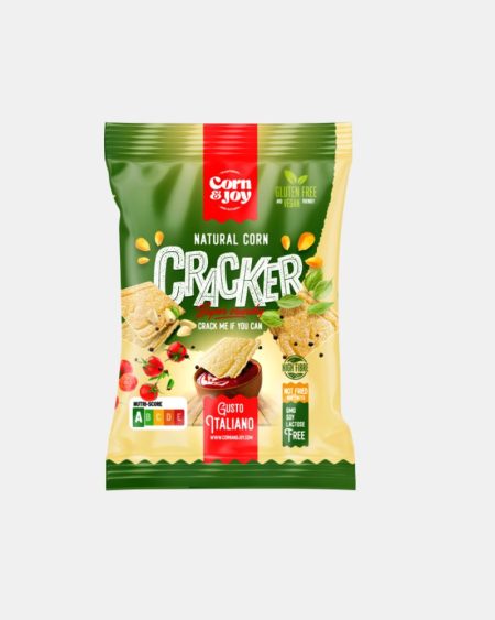 Cracker aromatisé à l'italienne  100 Gr | 9 Box - Corn & Joy
