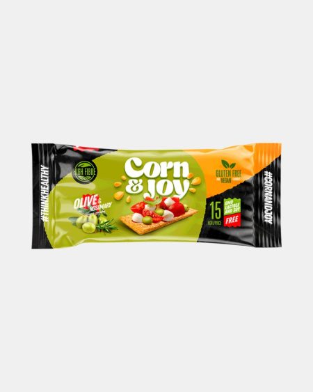 CrackerBread Olive & Rosemary Mini 20 Gr | 22 Box - Corn & Joy