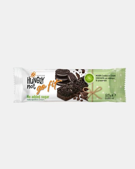 Bar Cookies & Cream Chocolate 25 Gr | 9 Box – HUNGRY NOT Go Fit
