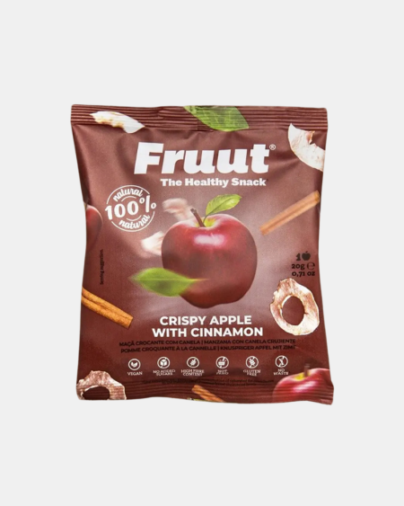 Fruut Chips de Pomme à la Cannelle  20 Gr | 14 Box