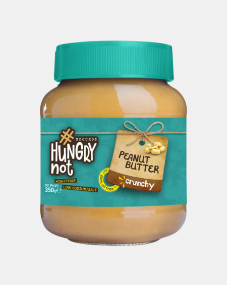 Hungry Not Beurre de Cacahuète Crunchy 350 Gr | 12 Box – Hungry Not Got Fit