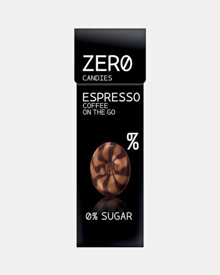 Espresso bonbos Sans sucre 32 Gr | 12 Box – Bonbons ZERO