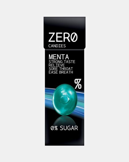 Menthol  bonbos Sans sucre 32 Gr | 12 Box – Bonbons ZERO