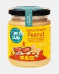 Beurre de Cacahuètes Bio Crunchy – Avec Sel de l’Himalaya (100 % Cacahuètes) 250 Gr | 6 Box – Terrasana