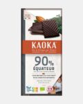 Chocolat Noir 90% Équateur – Pure pâte  100 Gr | 10 Box – KAOKA