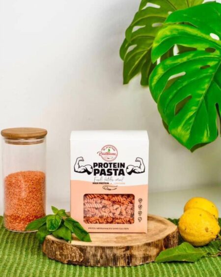 Fusilli aux lentilles corail & blanc d’œuf – PASTALEENA