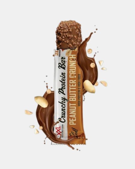 Barre Protéinée Crunchy – Peanut Butter  60 Gr | 12 Box - XXL Nutrition