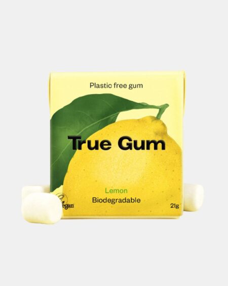 Chewing gum Citron Sans Sucre 21 Gr | 18 Box – True